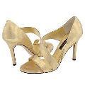 Nina Undine Gold Zebra Sandals