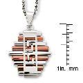 Stainless Steel Espresso-plated Necklace