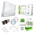 Nintendo Wii (White) and Wii Fit Plus Super Bundle - Boxing Gloves, 8in1 kit, and More!