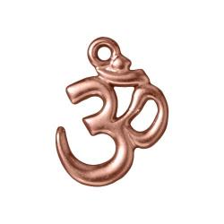 Copperplated 'Om Ohm Aum' Hindu Pendants (Pack of 2)