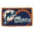 Miami Dolphins 18 x 30 Door Welcome Mat