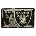 Oakland Raiders 18 x 30 Door Welcome Mat