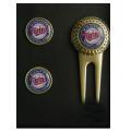 Minnesota Twins 2-ball Marker Divot Tool Set
