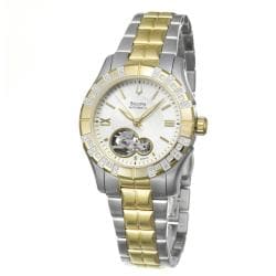 Bulova Women's BVA Series Two-tone Stainless Steel Automatic Diamond Watch