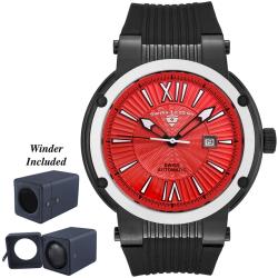 Swiss Legend Men's 'Legato Cirque' Red Dial Automatic Watch