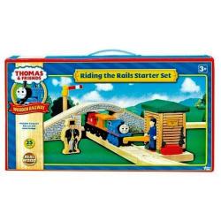 Thomas Wooden Railway Riding Rails Starter Set