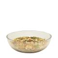 Cambro Manufacturing 8-inch Clear Ribbed Salad Bowl