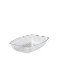 Cambro Manufacturing 9x12-inch Clear Ribbed Salad Bowl