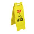 Yellow Wet Floor Caution Sign