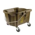 26-quart Bronze Bucket with 3 Casters