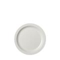 Cambro 5.5-inch White Narrow Rim Plates (Case of 48)