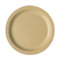 Cambro Manufacturing 8.25-inch Beige Narrow Rim Camwear Plate (4 Dozen)