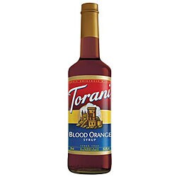 Torani Blood Orange Syrup 750 ML Pack of 12