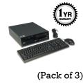 IBM 8172 2.8 GHz 512 MB Desktop Computers (Refurbished) (Pack of 3)