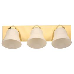 Brass Finish 3-light Vanity