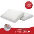 Swiss Lux European-styled Memory Foam Conventional Pillows (Set of 2)