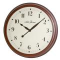 Seth Thomas 'State Street' Walnut Wood Quartz Wall Clock
