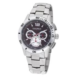 Haurex Italy Men's 'Premiere' Stainless Steel Chronograph Watch