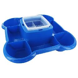 Rubbermaid Spacemaker 12-Compartment Art Supply Station (Pack of 2)