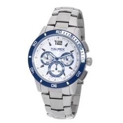 Haurex Italy Men's 'Premiere' Stainless Steel Chronograph Watch