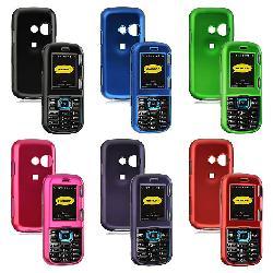 LG Rumor 2 Rubberized Crystal Hard Case