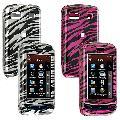 LG Xenon GR500 Crystal Case with Zebra Design