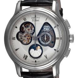 Zenith Men's 'Chronomaster Open Grande Date' Moonphase Chronograph Watch 03.1260.4047/02.C505