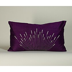 'Branches' Purple 12x20-inch Decorative Pillow