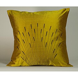 'Branches' Orange 20x20-inch Decorative Pillow