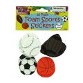 Foam Sports Stickers 60-piece Packs (Case of 144)
