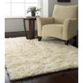 Handmade Ultra Premium Flokati Natural New Zealand Wool Rug (4' x 6')