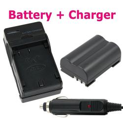 Compatible Lithium-ion Battery/ Battery Charger for Olympus EVOLT E-510