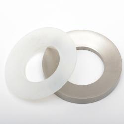 Geyser Brushed Nickel Mounting Ring for Vessel Sink