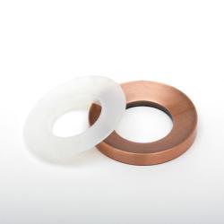 Geyser Copper Mounting Ring for Vessel Sink