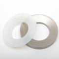 Geyser Brushed Nickel Mounting Ring for Bathroom Vessel Sink