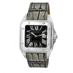 Cartier W20134X8 Men's Santos 100 Stainless Steel Automatic Watch