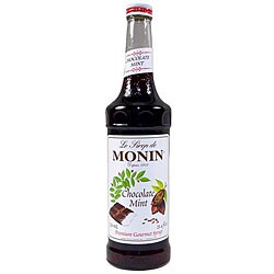 Monin 750-ml Chocolate Mint Syrup Pack of 12