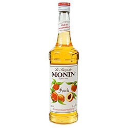 Monin 750-ml Peach Syrup Pack of 12