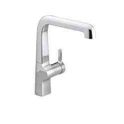 Kohler K-6333-CP Polished Chrome Evoke Single Control Kitchen Sink Faucet