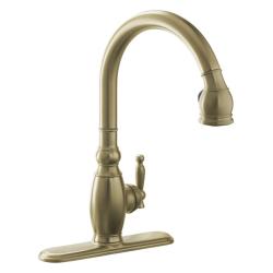 Kohler K-690-BV Vibrant Brushed Bronze Vinnata Kitchen Sink Faucet