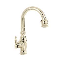 Kohler K-691-SN Vibrant Polished Nickel Vinnata Secondary Kitchen Sink Faucet