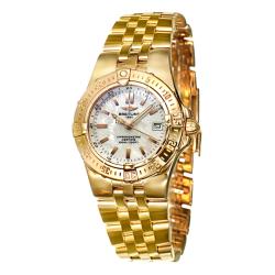 Breitling Women's 'Windrider Starliner' 18k Rose Gold Quartz Watch