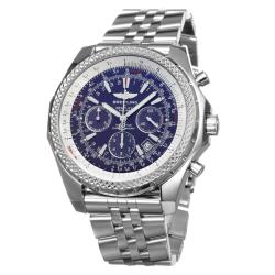 Breitling Men's 'Bentley Motors' Stainless Steel Chronograph Watch