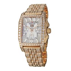 Breitling Men's 'Flying B Chronograph' 18k Rose Gold Diamond Watch