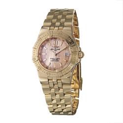Breitling Women's 'Windrider Starliner' 18k Rose Gold Quartz Watch