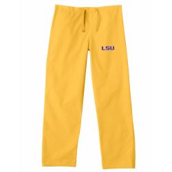 Gelscrub Unisex Gold LSU Tiger Scrub Pants