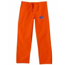 Gelscrub Unisex Orange Florida Gator Scrub Pants