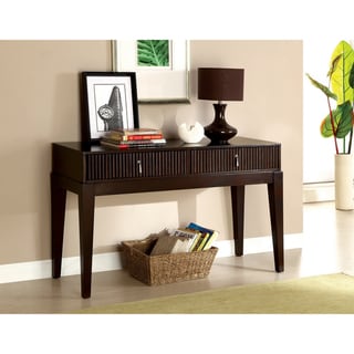 Avondale Dark Walnut Console Table