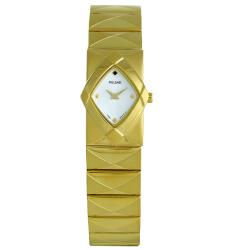 Pulsar Women's Stainless Steel Goldtone White Dial Watch