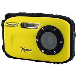 Coleman Xtreme 12MP Waterproof Yellow Digital Camera